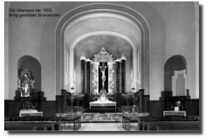 Altarraum 1926